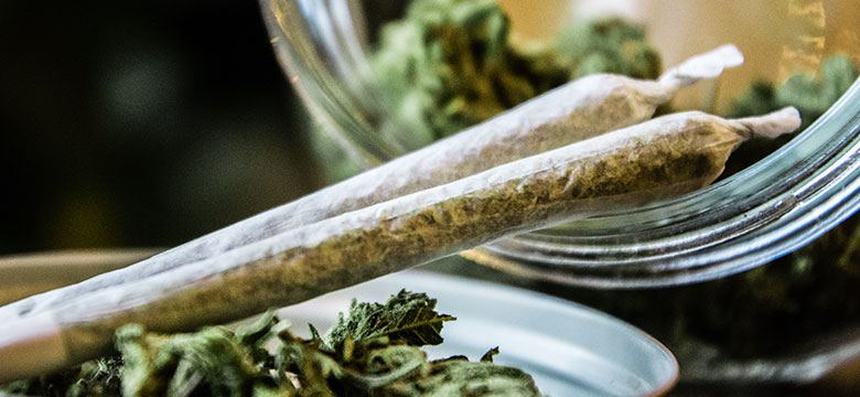 Medical Marijuana blunts and leaves